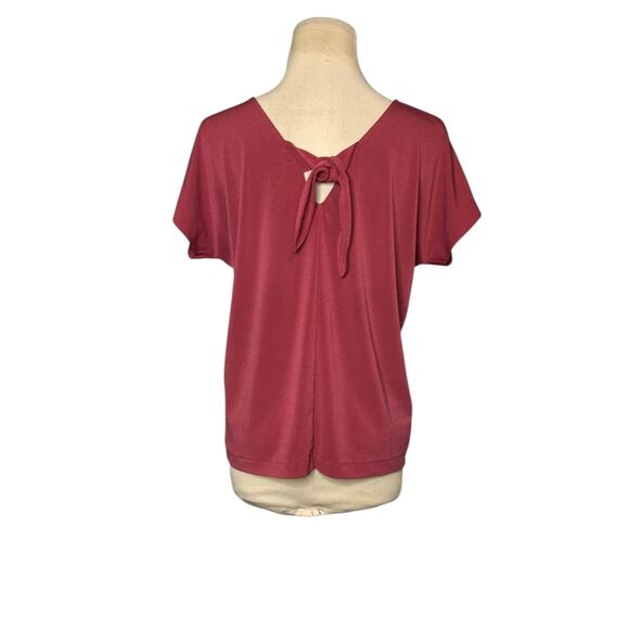 Banana Republic dusty rose short sleeves blouse size XS - Picture 11 of 12